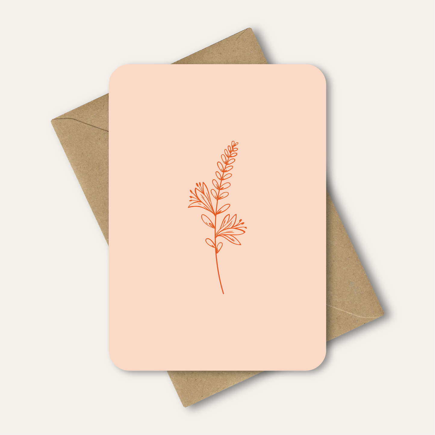 Kaartenset - Droogbloemen