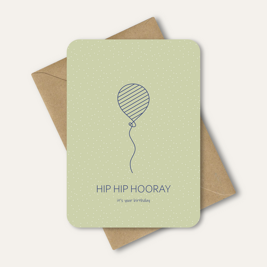 Kaart - Hip Hip Hooray