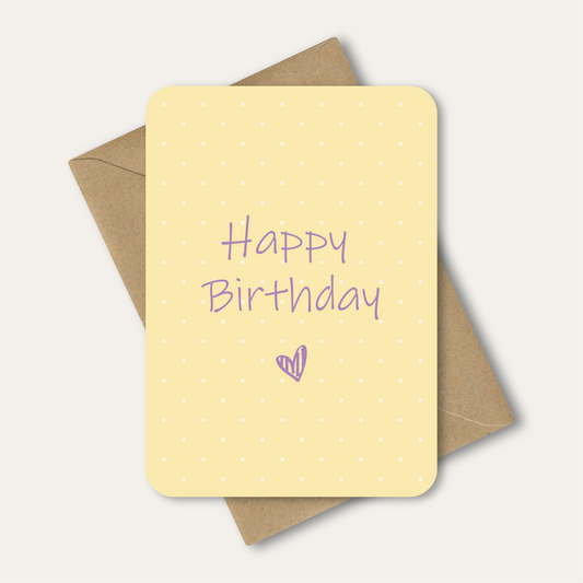 Kaart - Happy Birthday