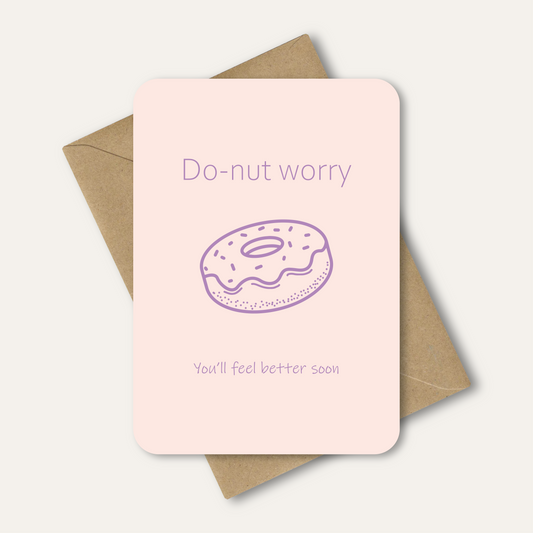 Kaart - Donut Worry