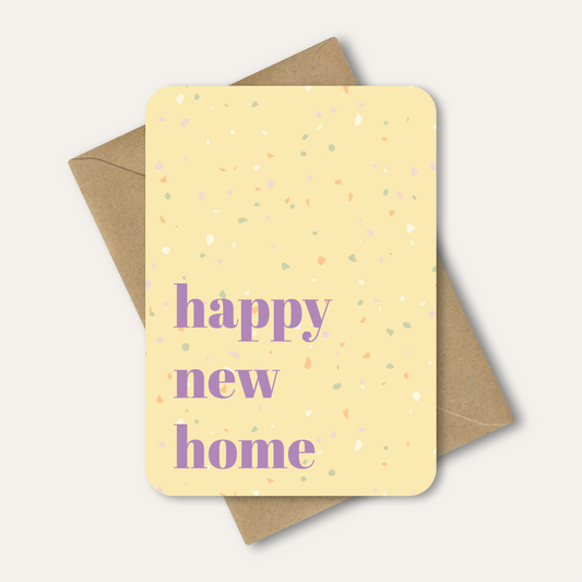 Kaart - Happy New Home