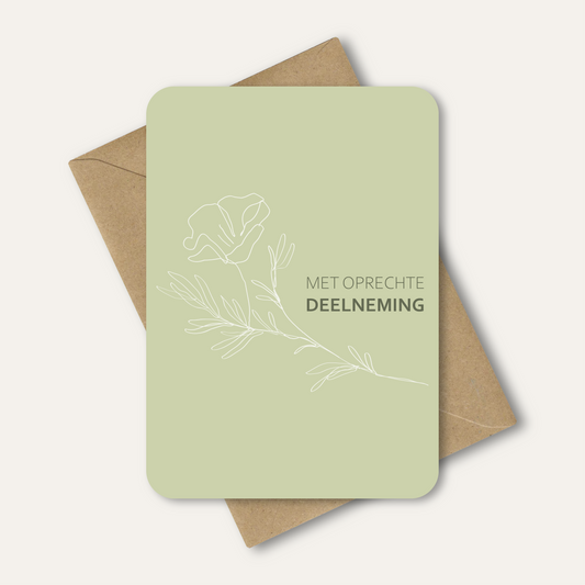 Kaart - Oprechte Deelneming