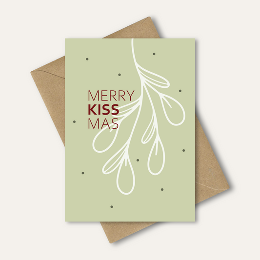 Kaart - Merry Kissmas