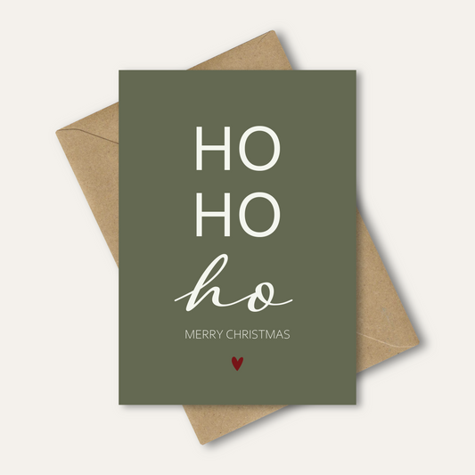 Kaart - Ho Ho Ho