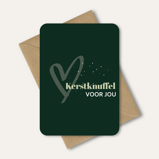 Kaart - Kerstknuffel
